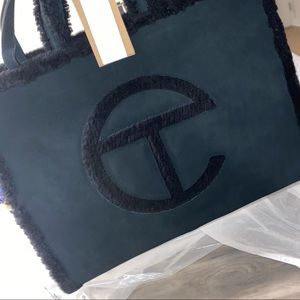 UGG x TELFAR Large Leather sued new with tags and dust bag